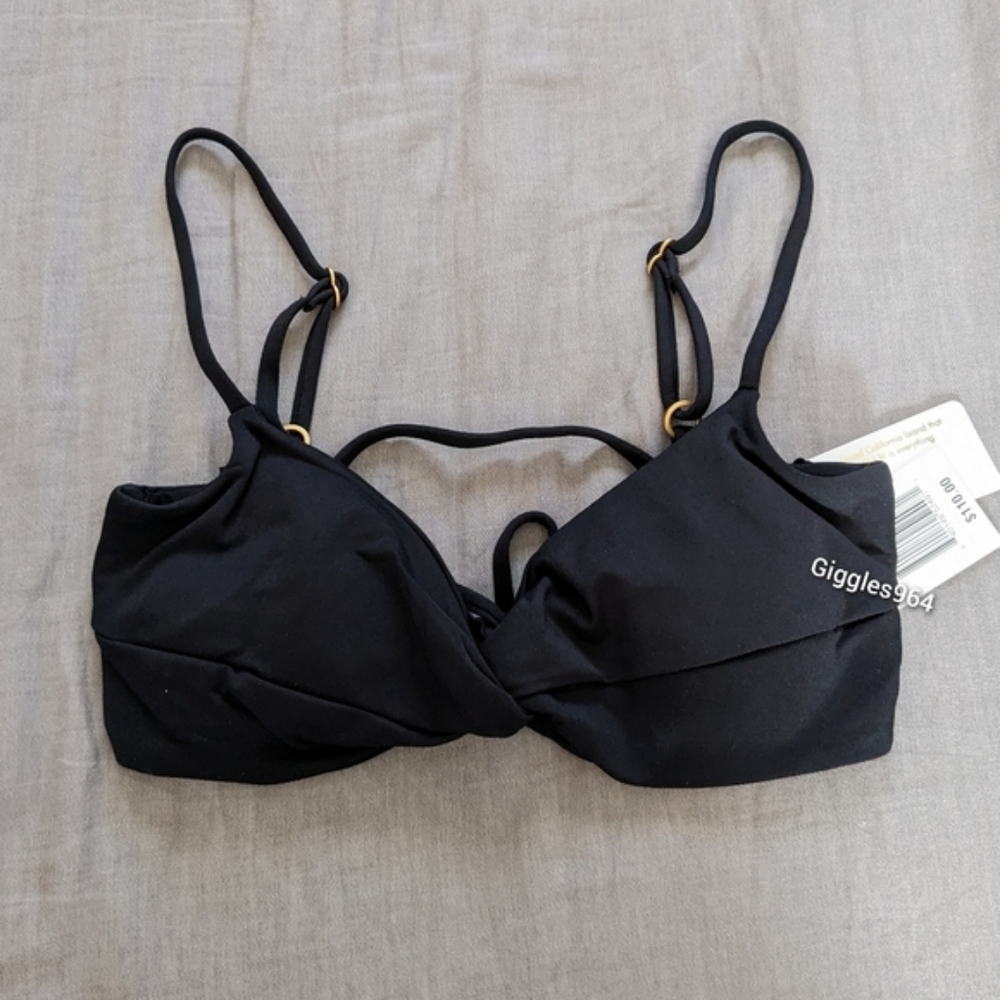 L*Space Ringo Bikini Top Black - Picture 2 of 4